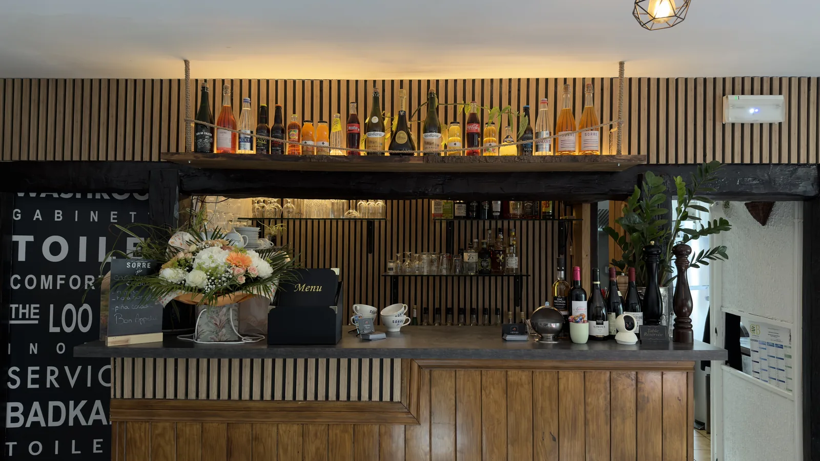 Bar et cidres de la Crêperie Ozoir
